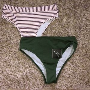 Zaful High Waisted Bikini Bottoms